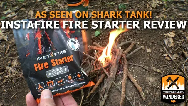Video thumbnail for As Seen On Shark Tank Instafire Fire Starter Review!
