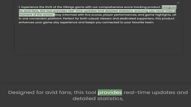 Video thumbnail for for avid fans, this tool provides real-time updates and detailed statistics, ensuring you never miss a moment of the action. Stay informed with live scores, player performances, and game highlights, all in one convenient platform. Per