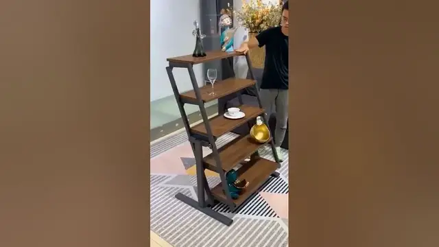 Video thumbnail for Swing Shelf Table | Expand Furniture #shorts