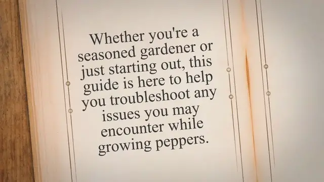 'Video thumbnail for Unlocking the Secrets to Thriving Pepper Plants: Troubleshooting Your Garden for Optimal Growth'