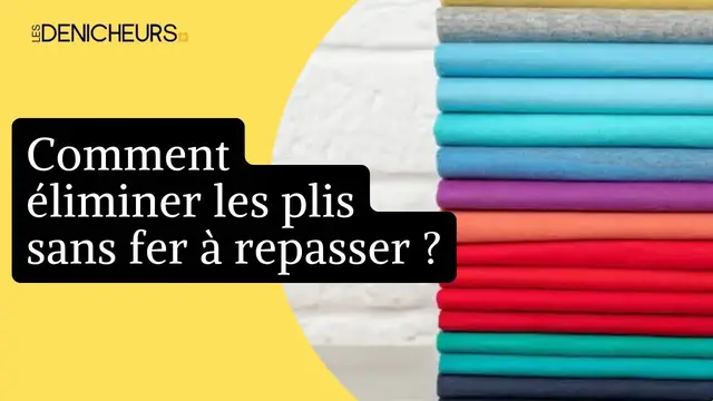 Video thumbnail for 👔 Comment éliminer les plis sans fer à repasser ?