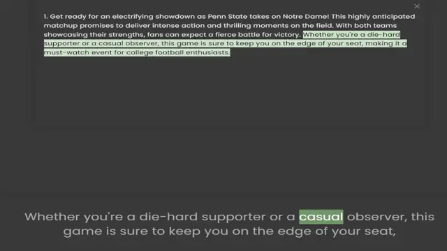 Video thumbnail for matchup promises to deliver intense action and thrilling moments on the field. With both teams showcasing their strengths, fans can expect a fierce battle for victory. Whether you're a die-hard supporter or a casual observer, this game is