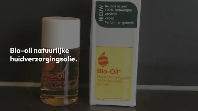 Video thumbnail for Bio-oil natuurlijke huidverzorgingsolie, voor een strakke huid.