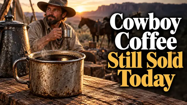 Video thumbnail for The Coffee Brand That Fueled Old West Cowboys Is Still On Shelves Today