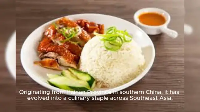 Video thumbnail for Chicken Rice