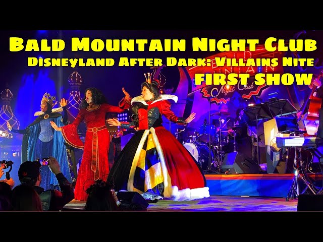Video thumbnail for FIRST SHOW: Bald Mountain Night Club - Disneyland After Dark: Villains Nite