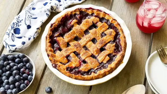 'Video thumbnail for Our Blueberry Pie Recipe Is Truly Bakery-Worthy'