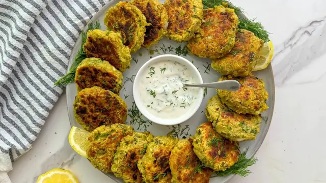 'Video thumbnail for Potato Split Pea Patties Recipe'