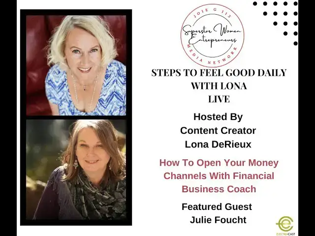 Video thumbnail for 309. How To Open Your Money Channels With Financial Business Coach Julie Foucht