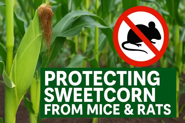 'Video thumbnail for 🚫 Protecting Sweetcorn from Mice & Rats | Top Allotment Tips'