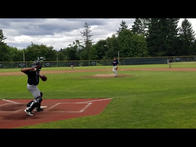 Video thumbnail for Pitching 6-10-18 hitter #3