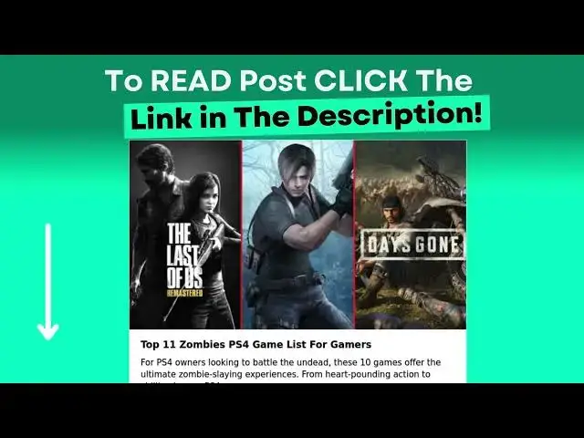 Video thumbnail for Top 11 Zombies PS4 Game List For Gamers