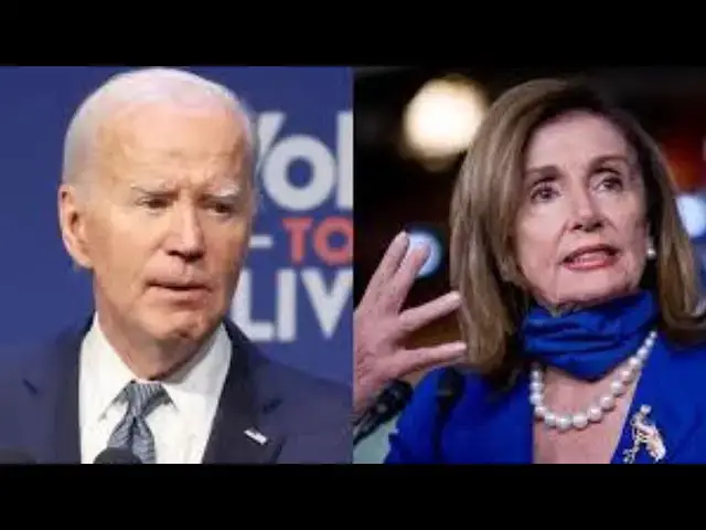 Video thumbnail for Nancy Pelosi Shoves Biden's Under The Bus - 'All I Know Is ...'