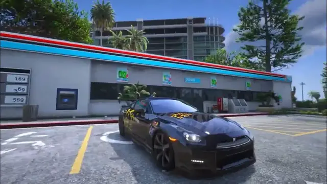 Video thumbnail for Nissan GTR R35  GTA 5  Realistic Graphics    GTA 5