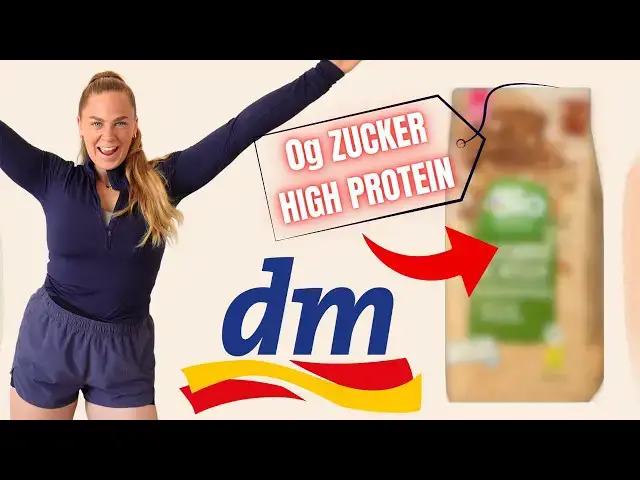 Video thumbnail for DM Einkauf: High Protein & Zuckerfrei – HIERMIT Abnehmen!