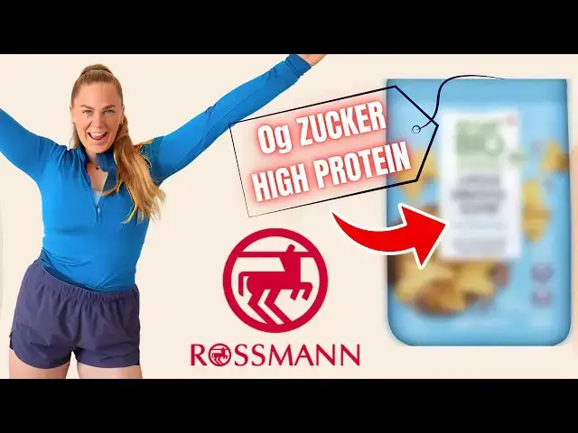 Video thumbnail for Rossmann Einkauf: HIERMIT Abnehmen! High Protein & Zuckerfrei