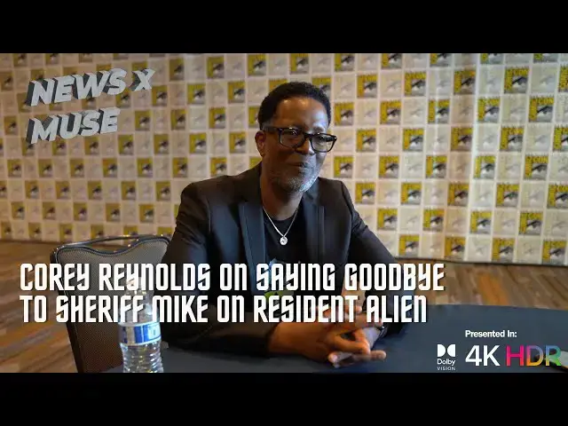 'Video thumbnail for Corey Reynolds on Saying Goodbye to Sheriff Mike on Resident Alien'