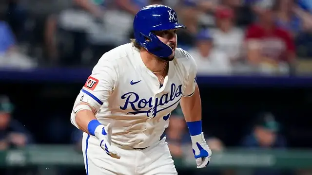 'Video thumbnail for Vinnie Pasquantino's First 10 Home Runs of 2025!'