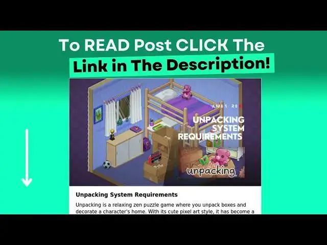 Video thumbnail for Unpacking System Requirements