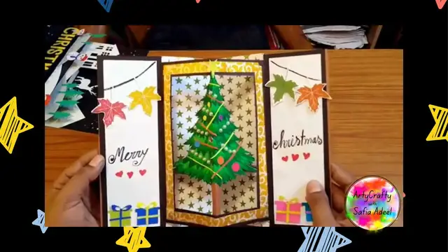 Video thumbnail for Christmas Day Celebration Card /Special Card For Christmas _2