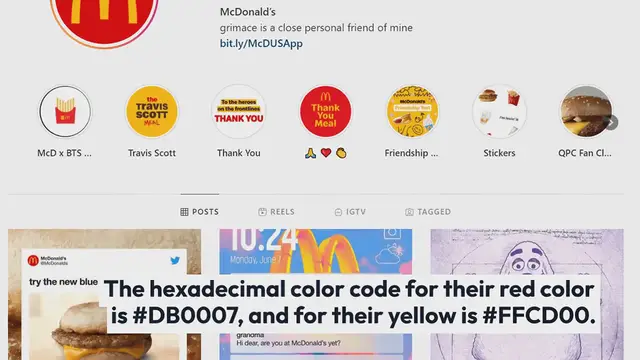 'Video thumbnail for McDonald’s Color Palette | HEX, RGB & HSL'