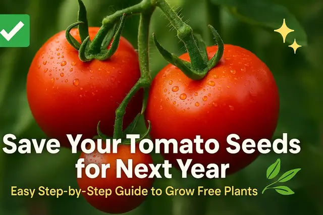 'Video thumbnail for 🎥 ✅ “🍅 Save Your Tomato Seeds for Next Year 🌱 | Easy Step-by-Step Guide to Grow Free Plants 🌿✨”'