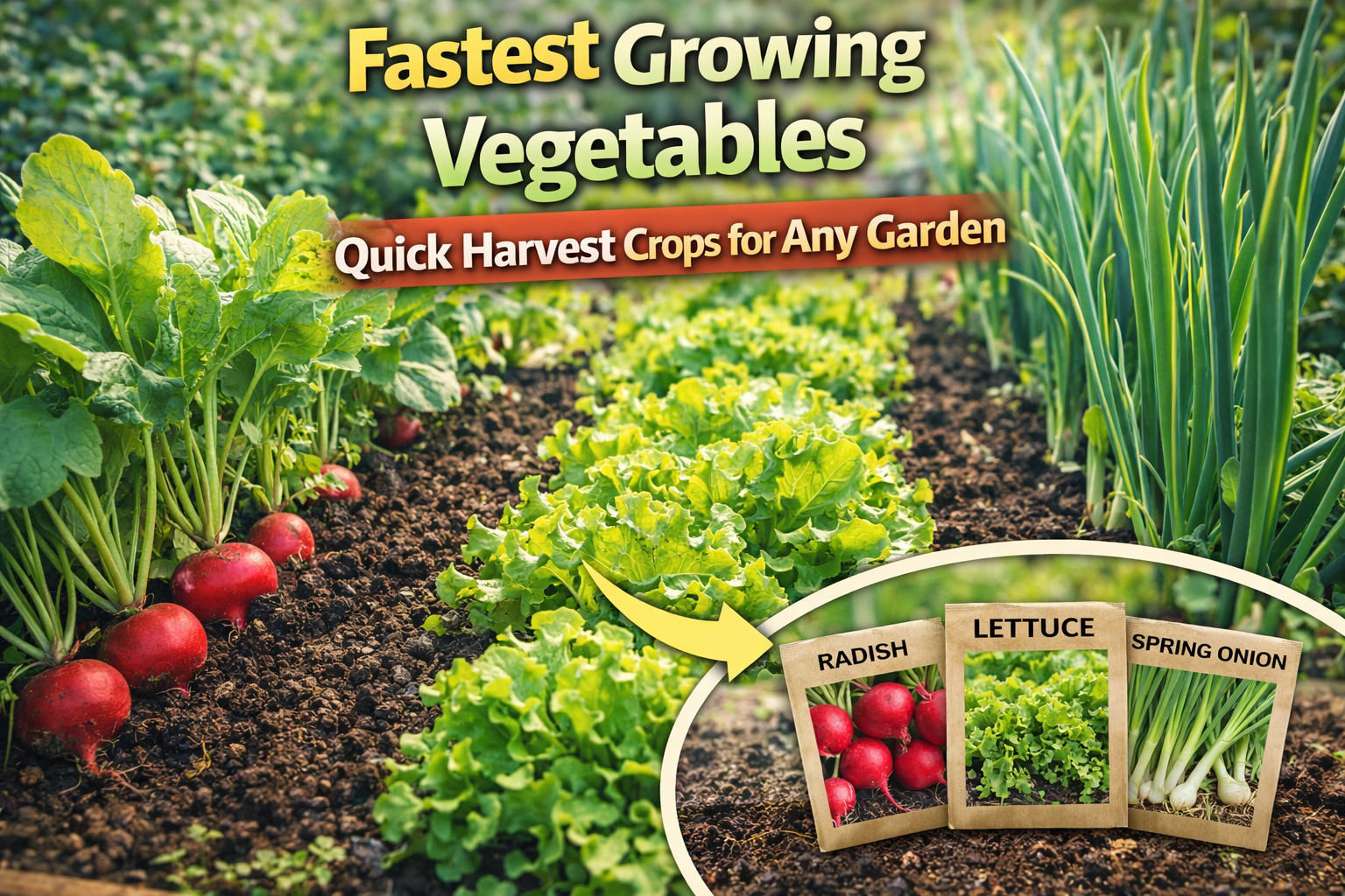 Video thumbnail for Fastest Growing Vegetables | Quick Harvest Crops for Any Garden