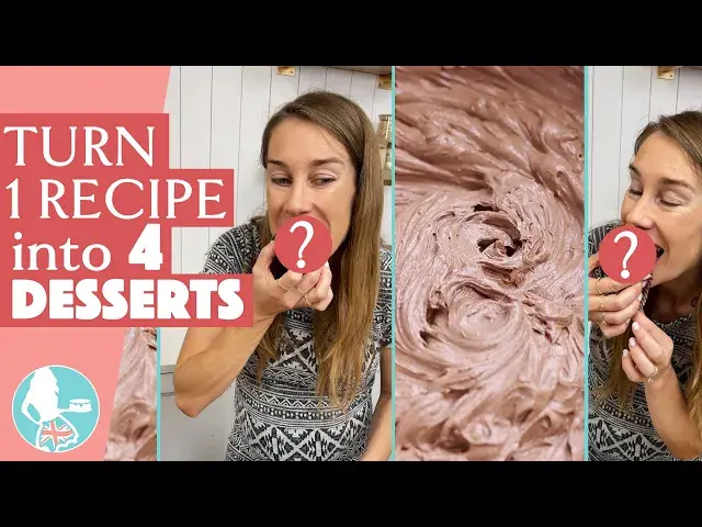 Video thumbnail for Turn 1 Recipe into 4 Desserts!