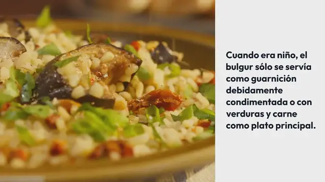 Video thumbnail for Ensalada de bulgur con za’atar y Granada