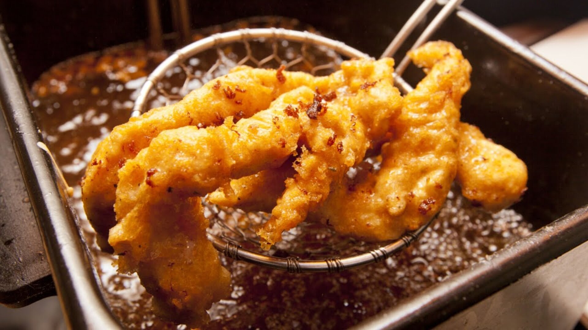 Video thumbnail for Why You Should Absolutely Never Deep Fry At Home