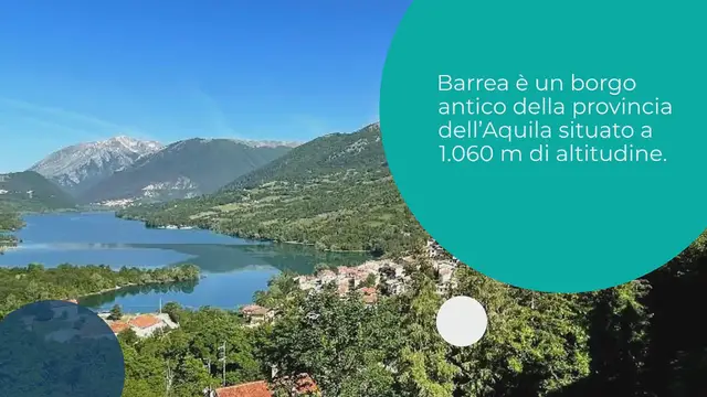 Video thumbnail for BARREA, IL BORGO FORTIFICATO DEL PARCO NAZIONALE D'ABRUZZO