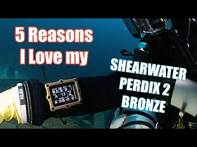 Video thumbnail for 5 Reasons I Love the Shearwater Perdix 2 Bronze Edition for CCR Diving