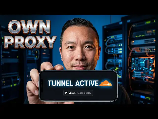 Video thumbnail for Create Your Own ProxyTunnel Site (v2ray) Free with Cloudflare Pages
