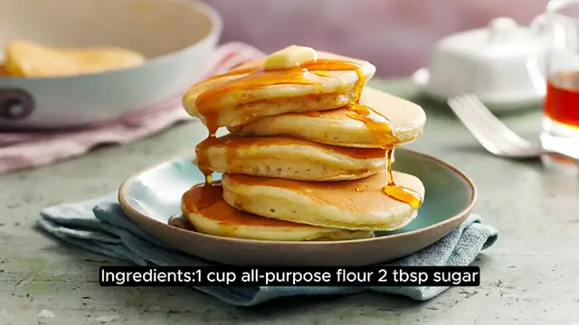 Video thumbnail for Golden & Delicious_ Classic Pancake Recipe