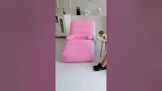 Video thumbnail for Inflatable Lazy Sofa | Lounge Chair #shorts