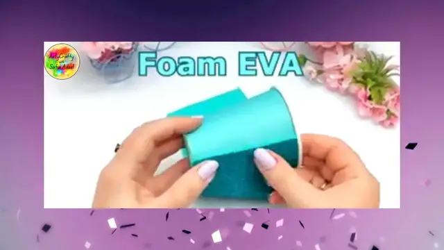 Video thumbnail for DIY Paper Glass  Decoration  Piece