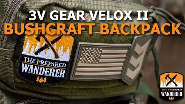 'Video thumbnail for 3V Gear Velox II My New Bushcraft Backpack!'