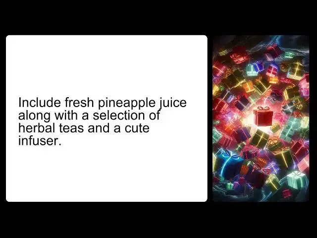 Video thumbnail for Pineapple Juice and Tropical Pineapple Juice Gift Ideas