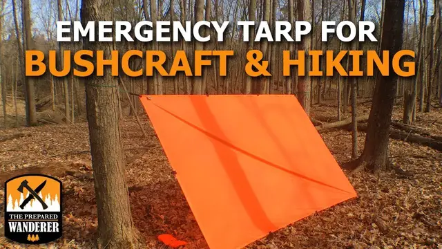 'Video thumbnail for Emergency Tarp for Bushcraft and Hiking'
