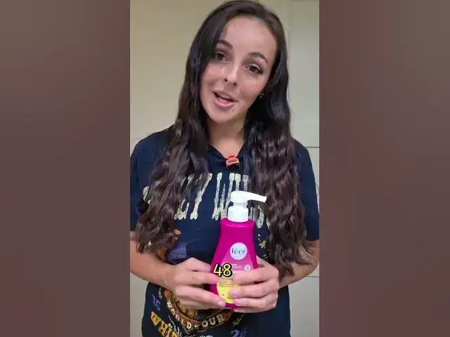 Video thumbnail for This Cream Removes Hair in Under 10 Minutes #hairremoval #shorts