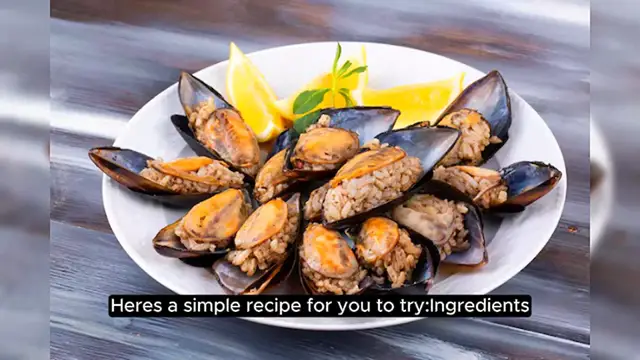 Video thumbnail for _Delicious Midye Dolma (Stuffed Mussels) Recipe
