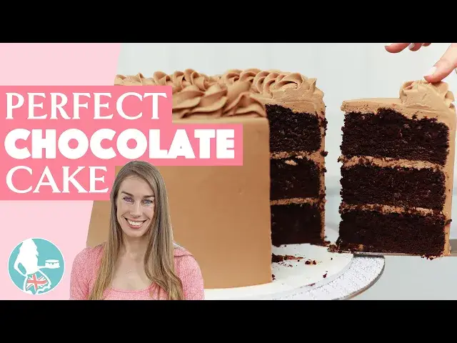 'Video thumbnail for Perfect Chocolate Cake | Moist and Not-Too-Sweet!'
