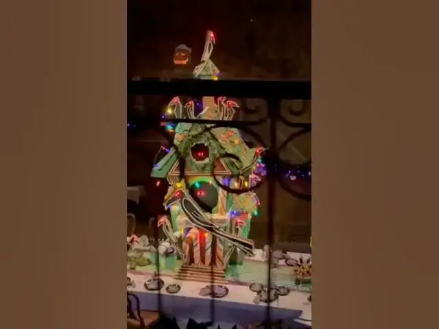 'Video thumbnail for This years Haunted Mansion Holiday Gingerbread House!'