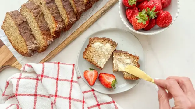 'Video thumbnail for Our High-Protein Pancake Bread Recipe Is Brunch-Worthy'
