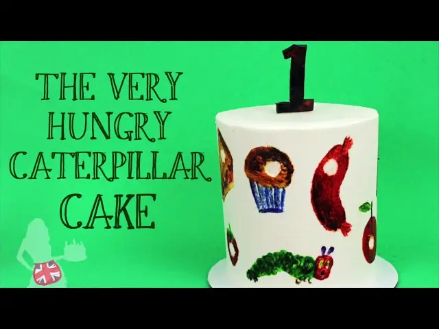 'Video thumbnail for The VERY HUNGRY CATERPILLAR Cake'