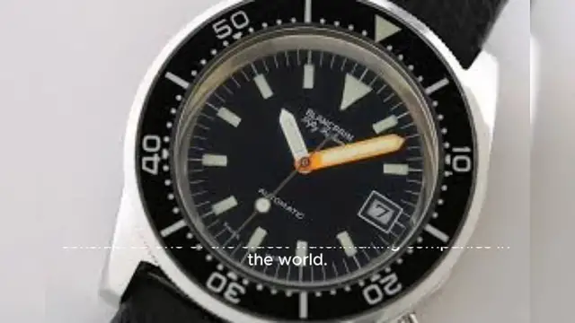 Video thumbnail for Blancpain