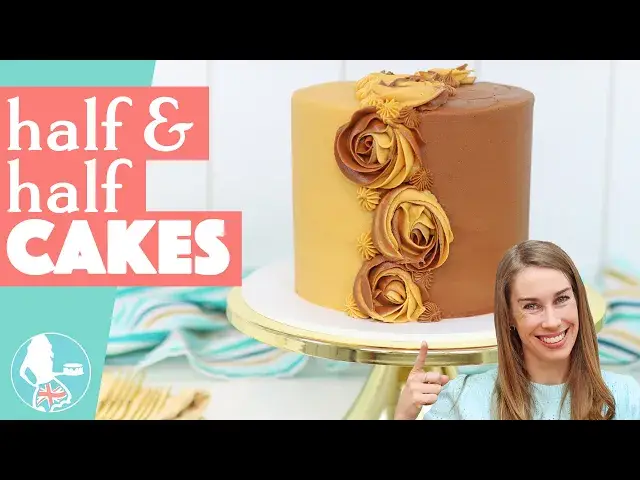 'Video thumbnail for How to Make a HALF AND HALF Cake'