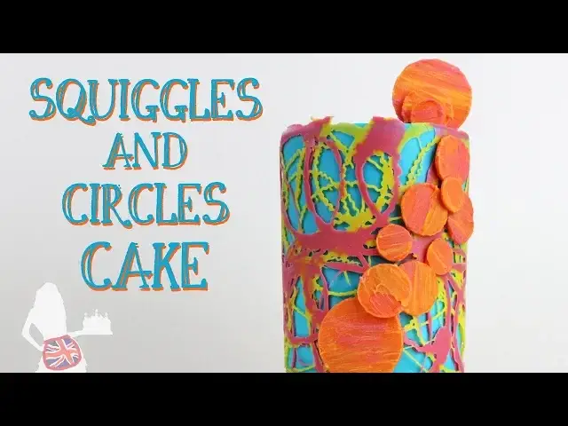 'Video thumbnail for Squiggles And Circles Cake'