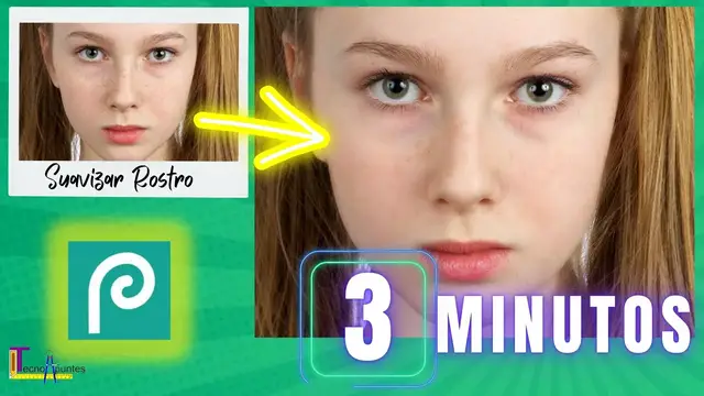 'Video thumbnail for SUAVIZAR ROSTRO en PHOTOPEA【3 MINUTOS】🔥+REALISMO'
