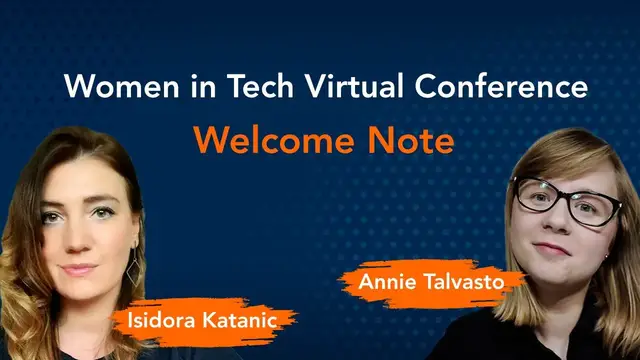 Video thumbnail for Welcome Note by Annie Talvasto & Isidora Katanic and Keynote by Charlotte Yarkoni